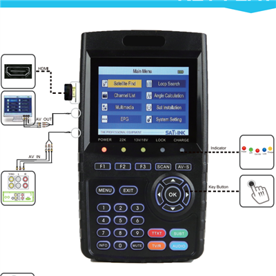 САТЛИНК ВС-6916 Дигитални сателитски претраживач